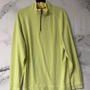 Tommy Bahama Lightweight Quarter Zip Pullover Large